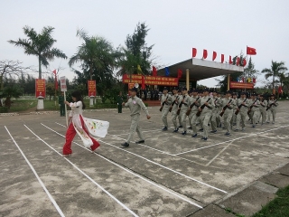 Lễ ra quân huấn luyện lực lượng vũ trang năm 2015