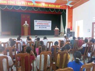 Khai giảng lớp SCN cho lao động nông thôn năm 2015