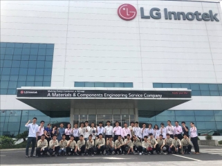 Thăm quan thực tế và hợp tác đào tạo, cung ứng nguồn nhân lực tại Công ty TNHH LG Innotek Việt Nam Hải Phòng.